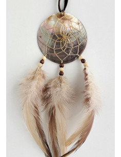 Oyster Shell Dream Catcher