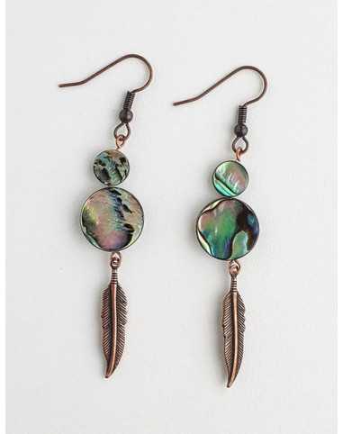 Boucles d'Oreilles - Coquille d'Ormeau