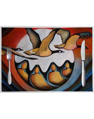 Celeste Place Mats "Geese Spirit"