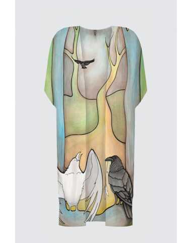 Kimono "Temple de la Forêt"