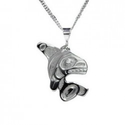 Bill Helin Orca Pendant