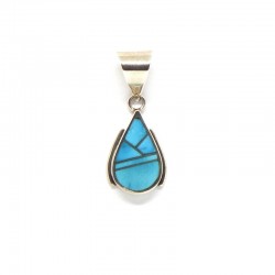 Pendentif Larme de Turquoise
