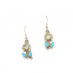 Boucles d'Oreilles Floral