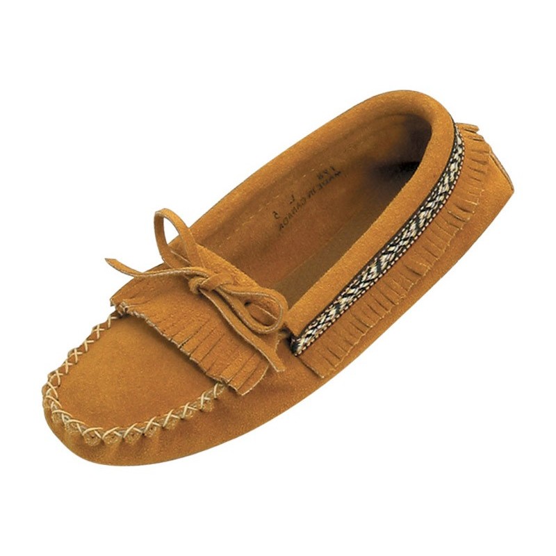 Ladies Suede Moccasins