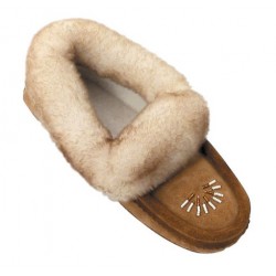 Ladies Suede Moccasins