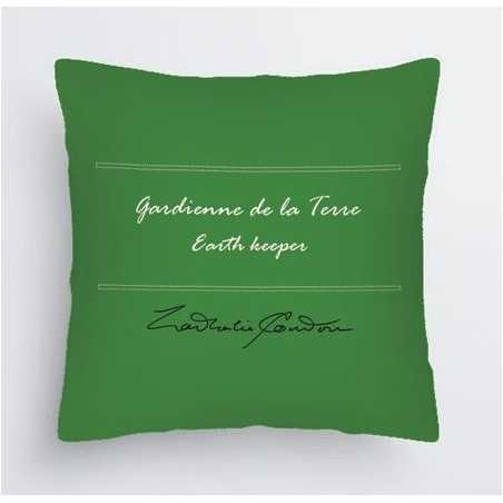 Coussin Pablo "Gardienne de la terre"