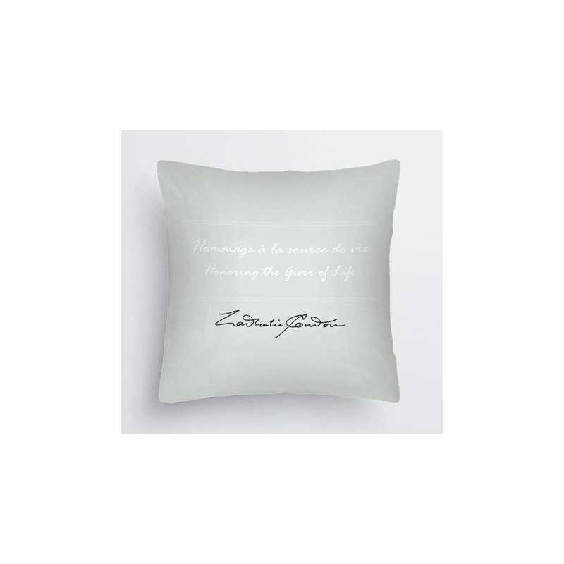 Pablo Pillow "Honoring the Giver of life "