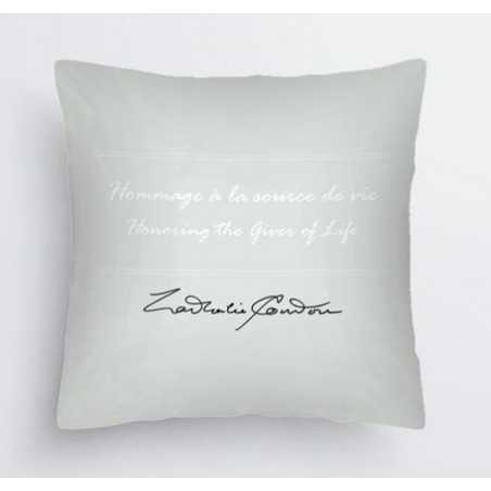 Coussin Pablo "Hommage à la Source de Vie"