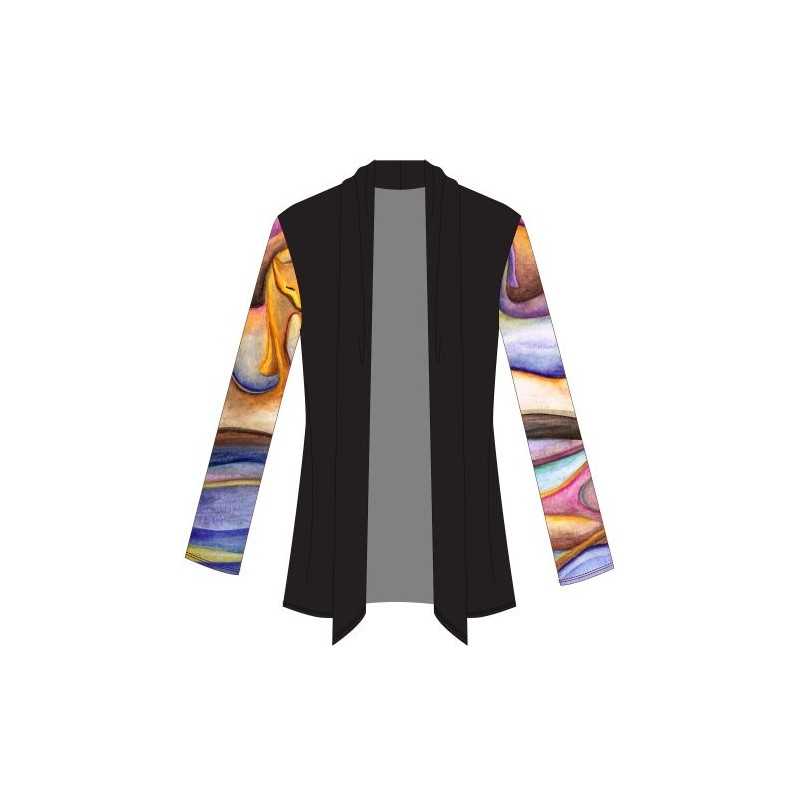 Cardigan Frida "Soirée Glissant vers l'Automne"