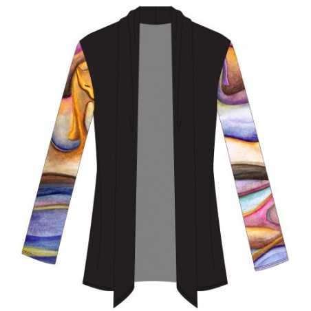 Cardigan Frida "Soirée Glissant vers l'Automne"