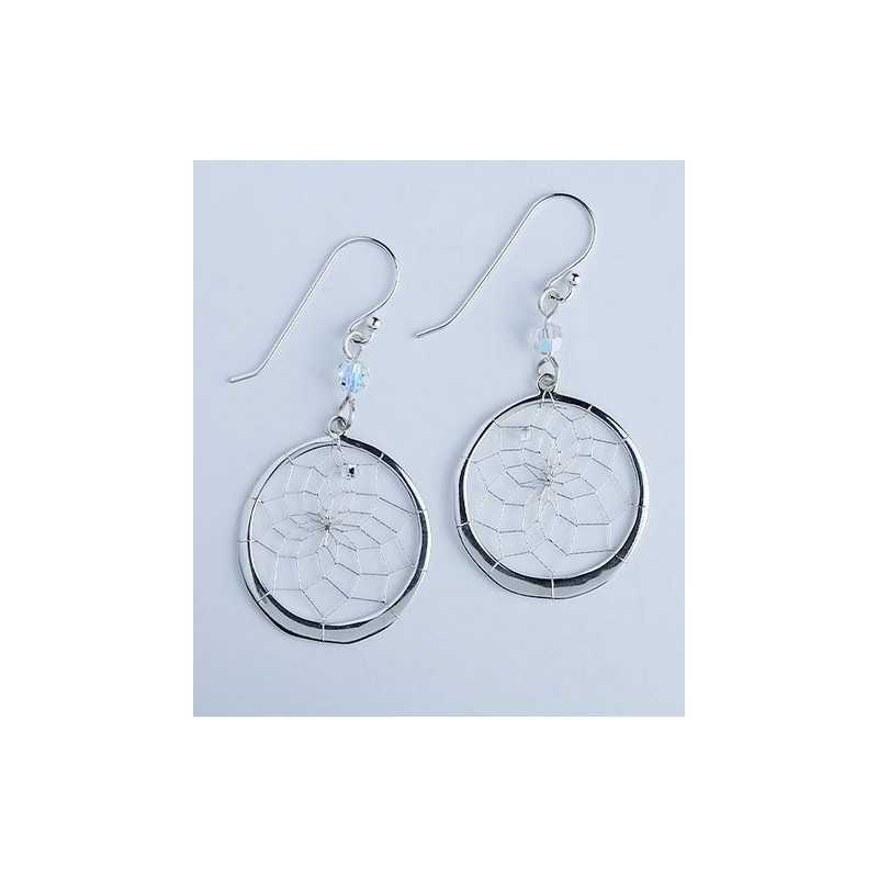 Boucles d'Oreilles Argent Sterling