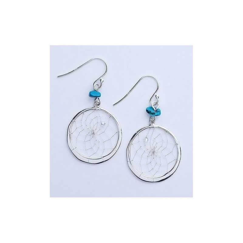 Boucles d'Oreilles Argent Sterling