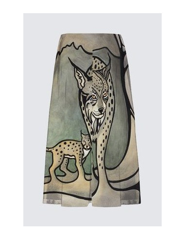 Elaine Skirt "Silent Seekers"