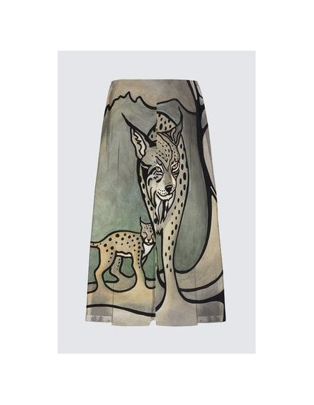 Elaine Skirt "Silent Seekers"