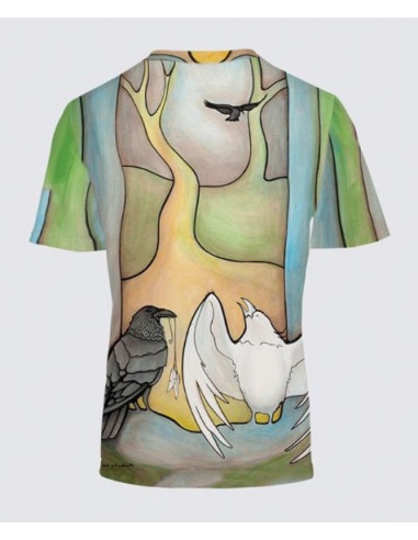 Salvadore Tee for Men "Forest Temple"