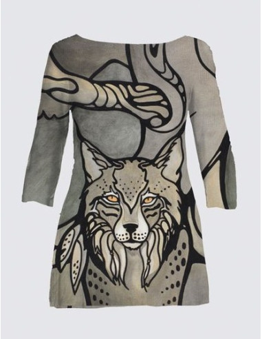 Patti Tunic II "Silent Seekers" Plus Size