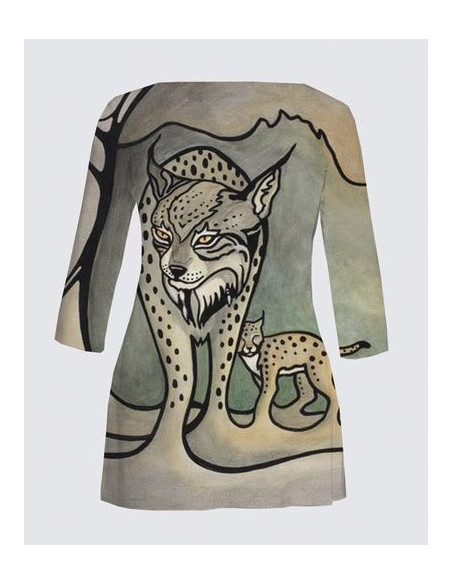 Patti Tunic II "Silent Seekers" Plus Size