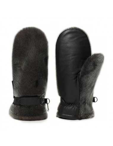 Mittens in Natural Seal Skin