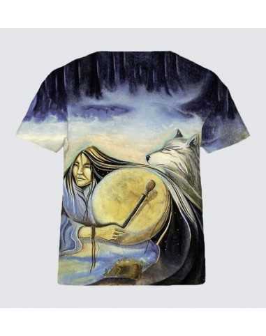 Kiki T-shirt "Le Chant du Tambour" Taille Plus