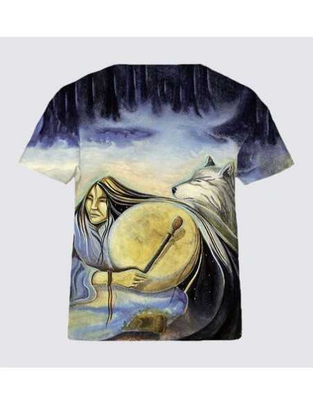 Kiki T-shirt "Le Chant du Tambour" Taille Plus