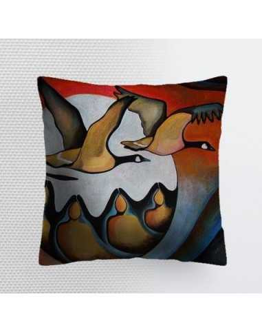 Coussin Gustave "L'Esprit de l'Outarde"