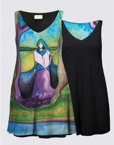 Robe Kate "Gardienne de la Terre" Taille Plus