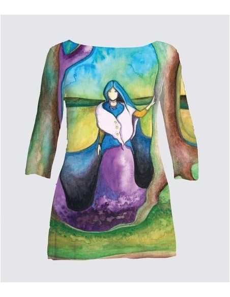 Tunique Patti II "Gardienne de la Terre" Taille Plus