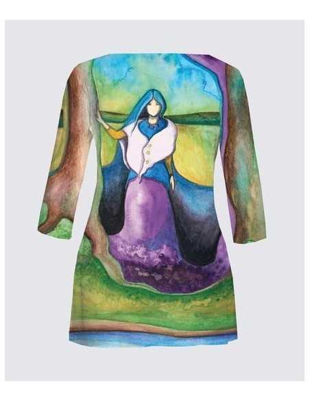 Tunique Patti II "Gardienne de la Terre" Taille Plus