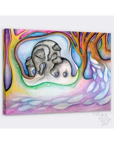 Toile - Mémoires Ancestrales