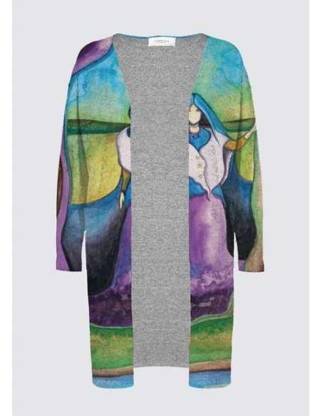 Cardigan Nikki "Gardienne de la Terre" Taille Plus