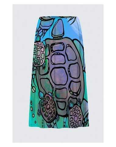 Jupe Elaine "Emportée Sous La Lune Bleu"