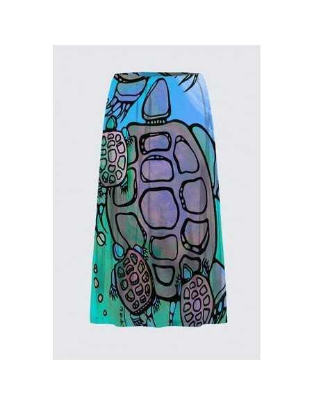 Jupe Elaine "Emportée Sous La Lune Bleu"