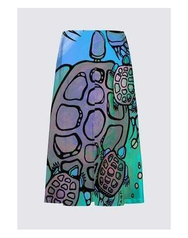 Jupe Elaine "Emportée Sous La Lune Bleu"