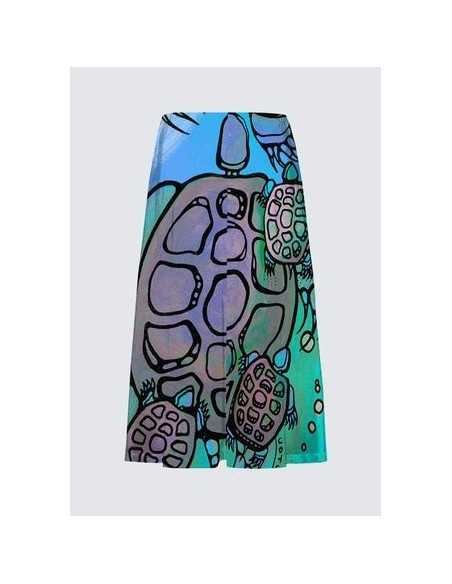 Jupe Elaine "Emportée Sous La Lune Bleu"