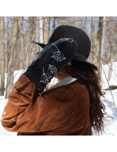 "Fleurs" Mittens 2