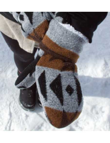 "Thunderbird" Mittens
