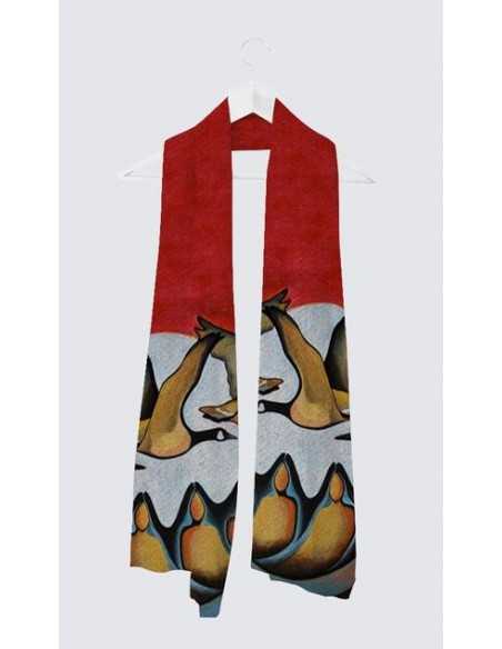 Aspen Scarf "Geese Spirit"