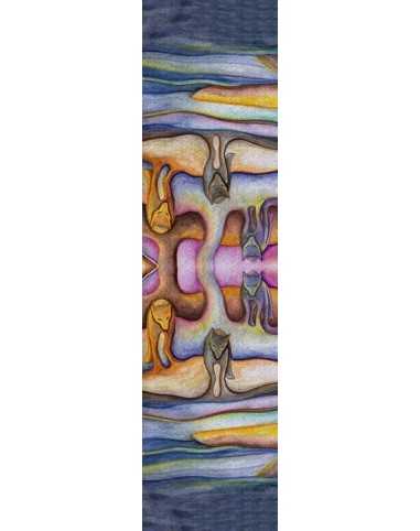 Foulard Aspen "Soirée Glissant Vers l'Automne"