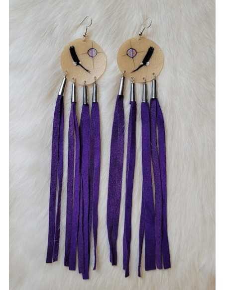 Fringed Earrings Multiple Strands