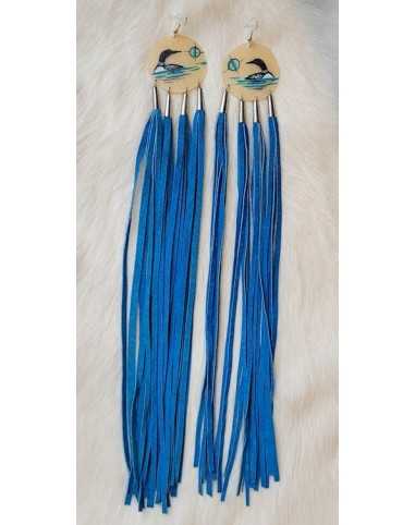 Boucles d'Oreilles à Brins Multiples