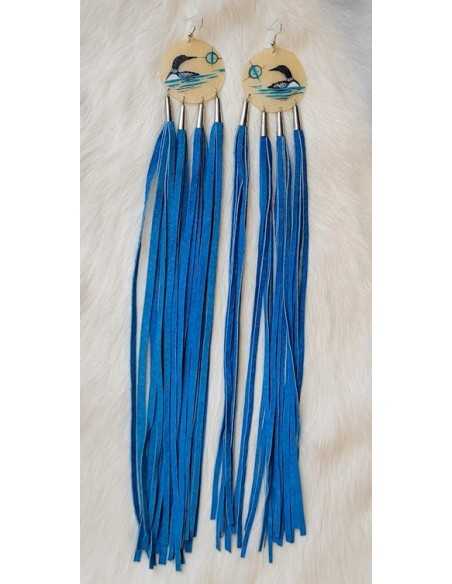 Boucles d'Oreilles à Brins Multiples