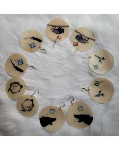 Round Earrings