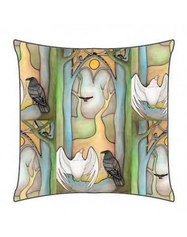 Coussin Gustave "Temple de la Forêt"