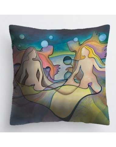 Coussin Gustave "Sous le Même Ciel"