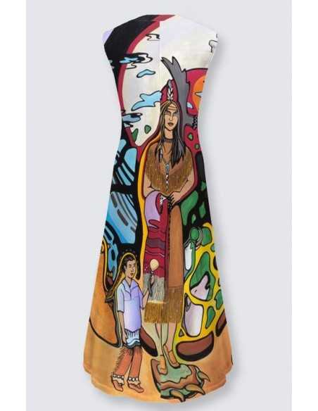 Lena Dress "All My Relations"