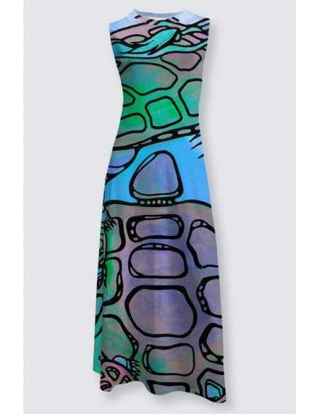 Lena Dress "Carried Away Under the Blue Moon"