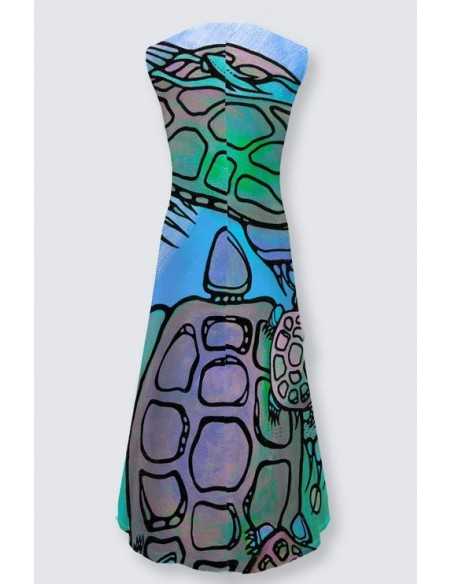 Lena Dress "Carried Away Under the Blue Moon"