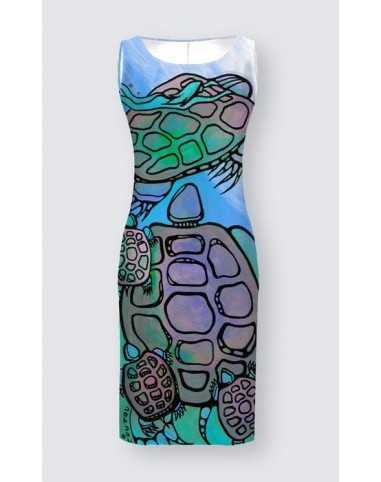 Robe Anais "Emportée Sous La Lune Bleu"