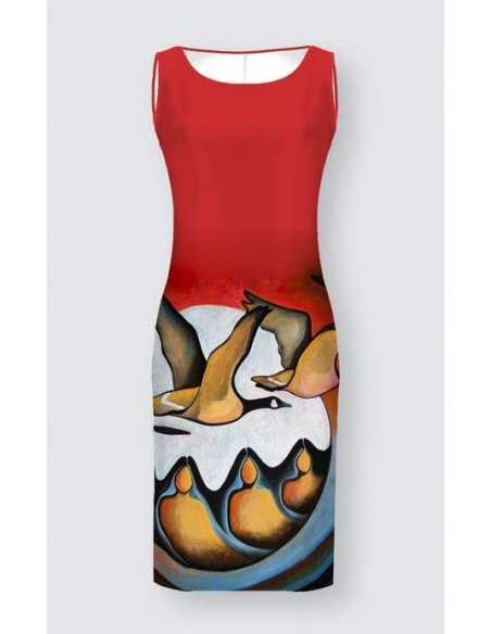 Anais Dress "Geese Spirit"