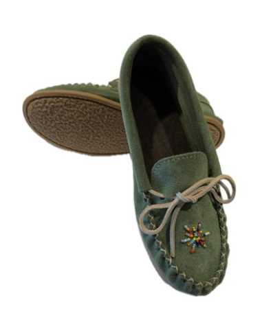 Ladies Suede Moccasins
